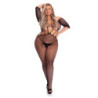 AMPLIFY CROTCHLESS BODY BLACK PLUS SIZE