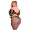 AMPLIFY CROTCHLESS BODY BLACK PLUS SIZE