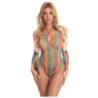 MORE COLOR LONG SLEEVE BODYSUIT, OS