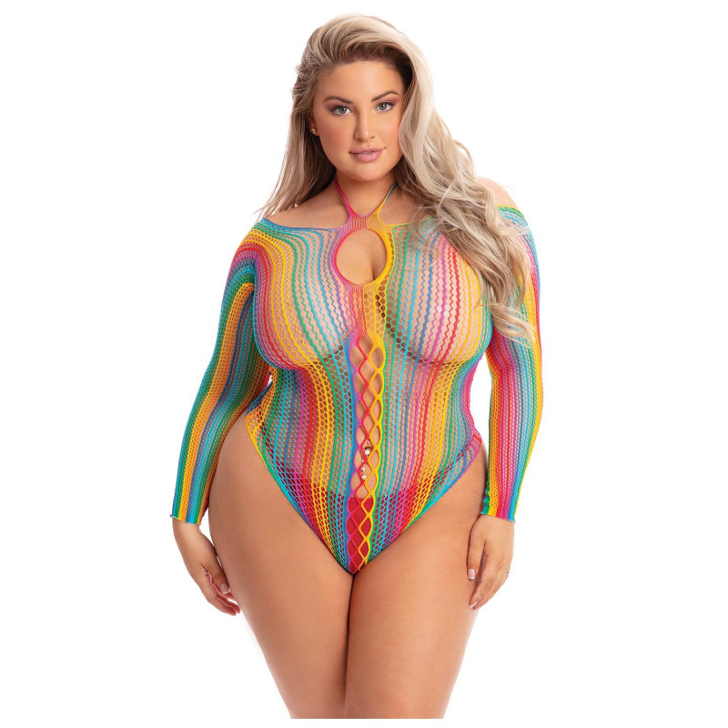 MORE COLOR LONG SLEEVE BODY PLUS SIZE