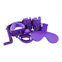 Loving Joy Beginner's Bondage Kit Paars (8-Delig)