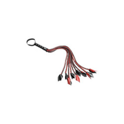 SPORTSHEETS SAFFRON BRAIDED FLOGGER