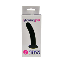 Loving Joy Slimline Siliconen Dildo 5 Inch