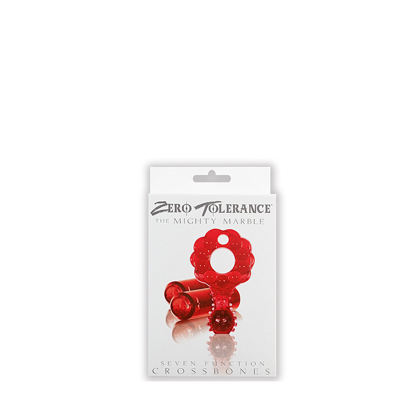 ZERO TOLERANCE THE MIGHTY MARBLE CROSSBONES RED