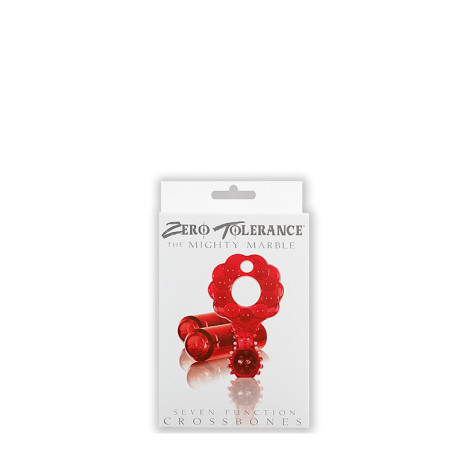 ZERO TOLERANCE THE MIGHTY MARBLE CROSSBONES RED