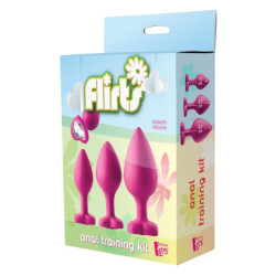 FLIRTS ANAL TRAINING KIT GEM STONE PINK