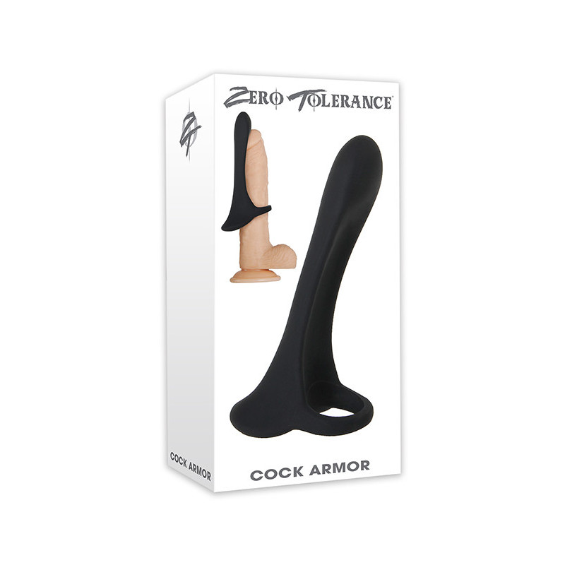 ZERO TOLERANCE COCK ARMOR BLACK