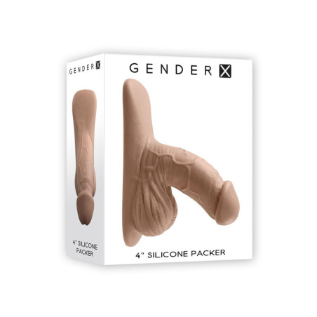 GENDER X 4 INCH SILICONE PACKER MEDIUM