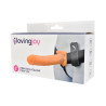 Loving Joy 8 Inch Vibrerende Holle Band Op Vanille