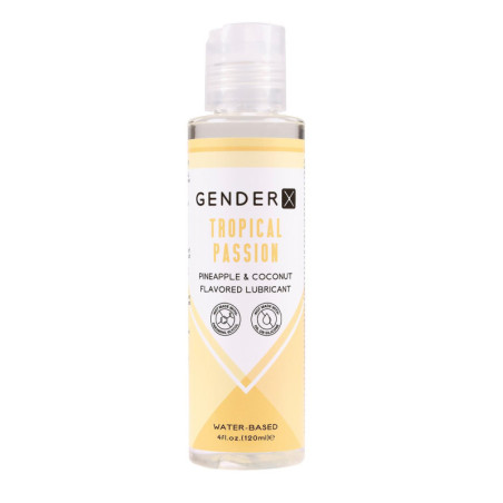 GENDER X TROPICAL PASSION FLAVORED LUBE, 120ML