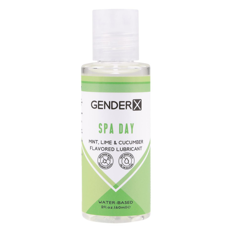 GENDER X SPA DAY FLAVORED LUBE, 60ML