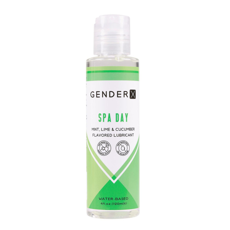 GENDER X SPA DAY FLAVORED LUBE, 120ML