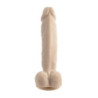 SELOPA 6.5" NATURAL FEEL DILDO, LIGHT