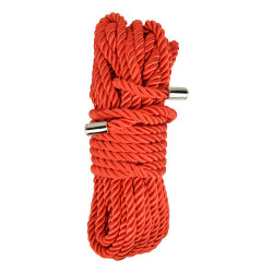 Bound to Please Zijdezacht Bondage Touw 10m Rood