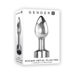 GENDER X ROCKIN METAL PLUG MINI