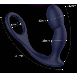 Rev-Pro Remote Controlled Silicone Prostate Massager