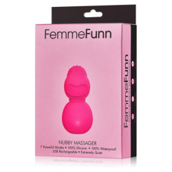 FEMMEFUNN NUBBY MASSAGER  PINK