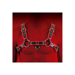 VIRGITE  MAN BONDAGE BODY HARNESS MOD. 1 BLACK