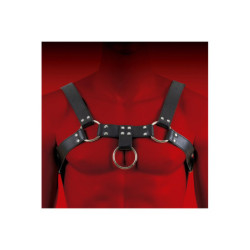 VIRGITE  MAN BONDAGE BODY HARNESS MOD. 4 BLACK