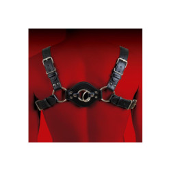 VIRGITE  MAN BONDAGE BODY HARNESS MOD. 4 BLACK