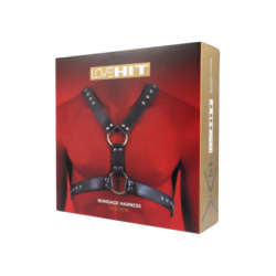 VIRGITE  MAN BONDAGE BODY HARNESS MOD. 5 BLACK