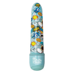 PRINTS CHARMING POP TEASE 5 INCH MINI VIBE  BANG BLUE