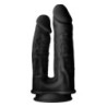 REAL LOVE DUAL DENSITY DOUBLE PENETRATOR BLACK