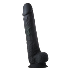 REAL LOVE DUAL DENSITY XXL DILDO 15INCH Black