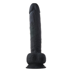 REAL LOVE DUAL DENSITY XXL DILDO 15INCH Black