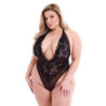 BACI SEXY ECO LACE TEDDY BLACK, Q