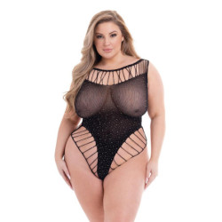 BACI DIAMONTE BODYSUIT BLACK, QUEEN