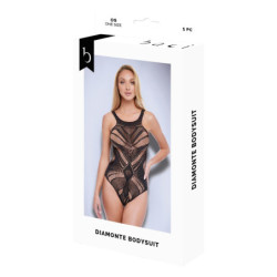 BACI DIAMONTE BODYSUIT BLACK, OS