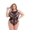 BACI DIAMONTE BODYSUIT BLACK, QUEEN