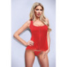 BACI BUSTIER RED, L