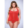 BACI BUSTIER  RED, 1X/2X