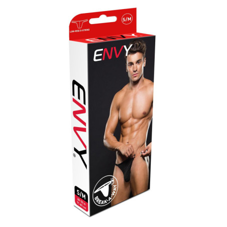 MICROFIBER MAGNETIC G-STRING BLACK M/L