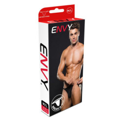 MICROFIBER MAGNETIC G-STRING BLACK M/L