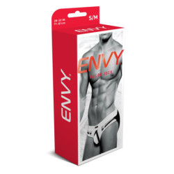 ENVY BULGE JOCK WHITE L/XL