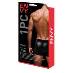 ENVY SNAP DOWN BOXER BRIEF BLACK, LX/L