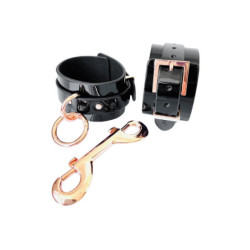 KINKY DIVA WRIST CUFFS BLACK