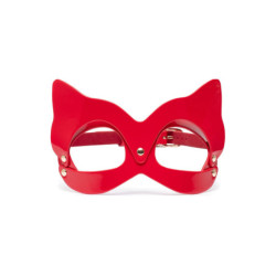 KINKY DIVA CAT MASK RED