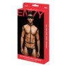 ENVY 3 PCS WETLOOK CHEST HARNESS, L/XL