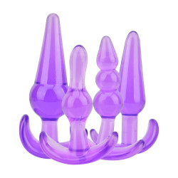 Loving Joy Butt Plug Training Kit Paars