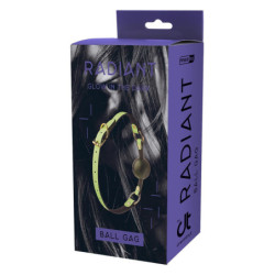 RADIANT BALL GAG GLOW IN THE DARK GREEN