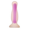 RADIANT SOFT SILICONE GLOW IN THE DARK PLUG MEDIUM PURPLE