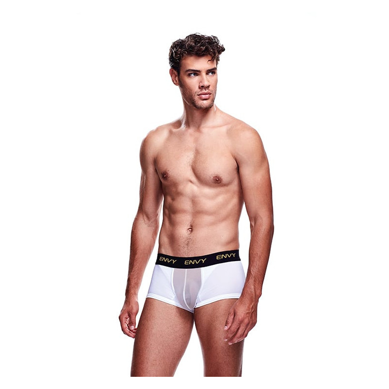 ENVY MESH SHORT BOXER WHITE, S/M