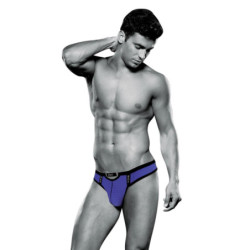 ENVY BAD BOY THONG PURPLE, M/L