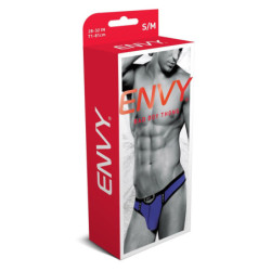 ENVY BAD BOY THONG PURPLE, S/M