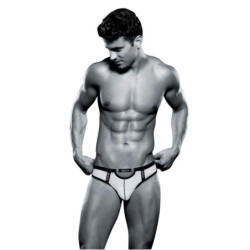 ENVY BAD BOY THONG WHITE, L/XL