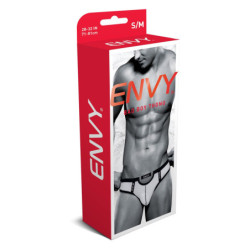 ENVY BAD BOY THONG WHITE, L/XL